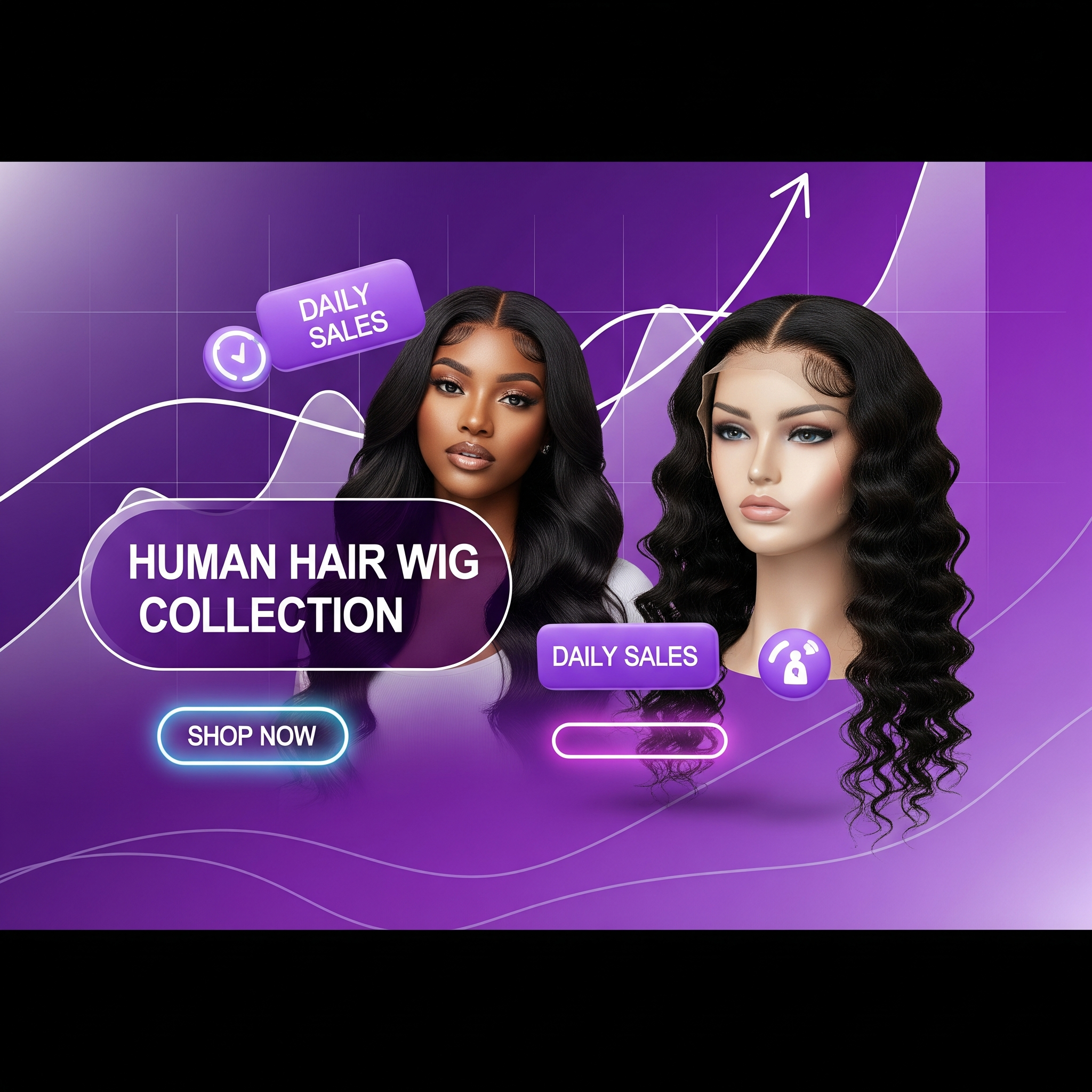 Classic Human Hair Wigs