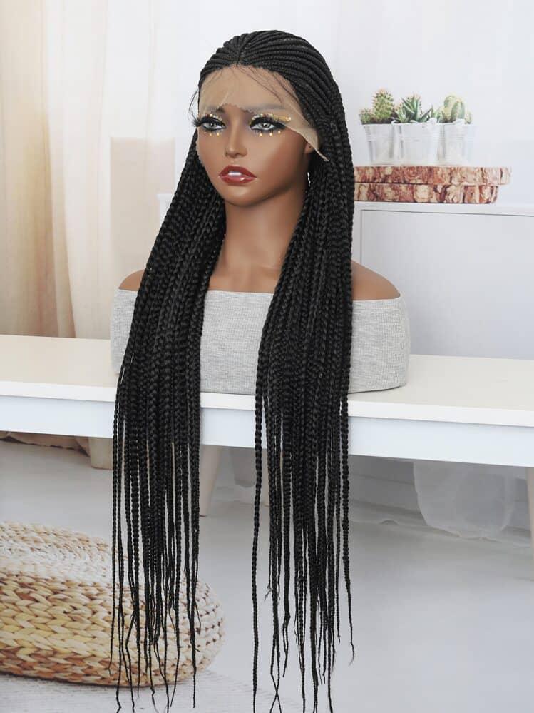 Classic French Curls Braided Wig