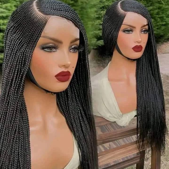 Classic Half Parting Ghanaian Weaving Wig